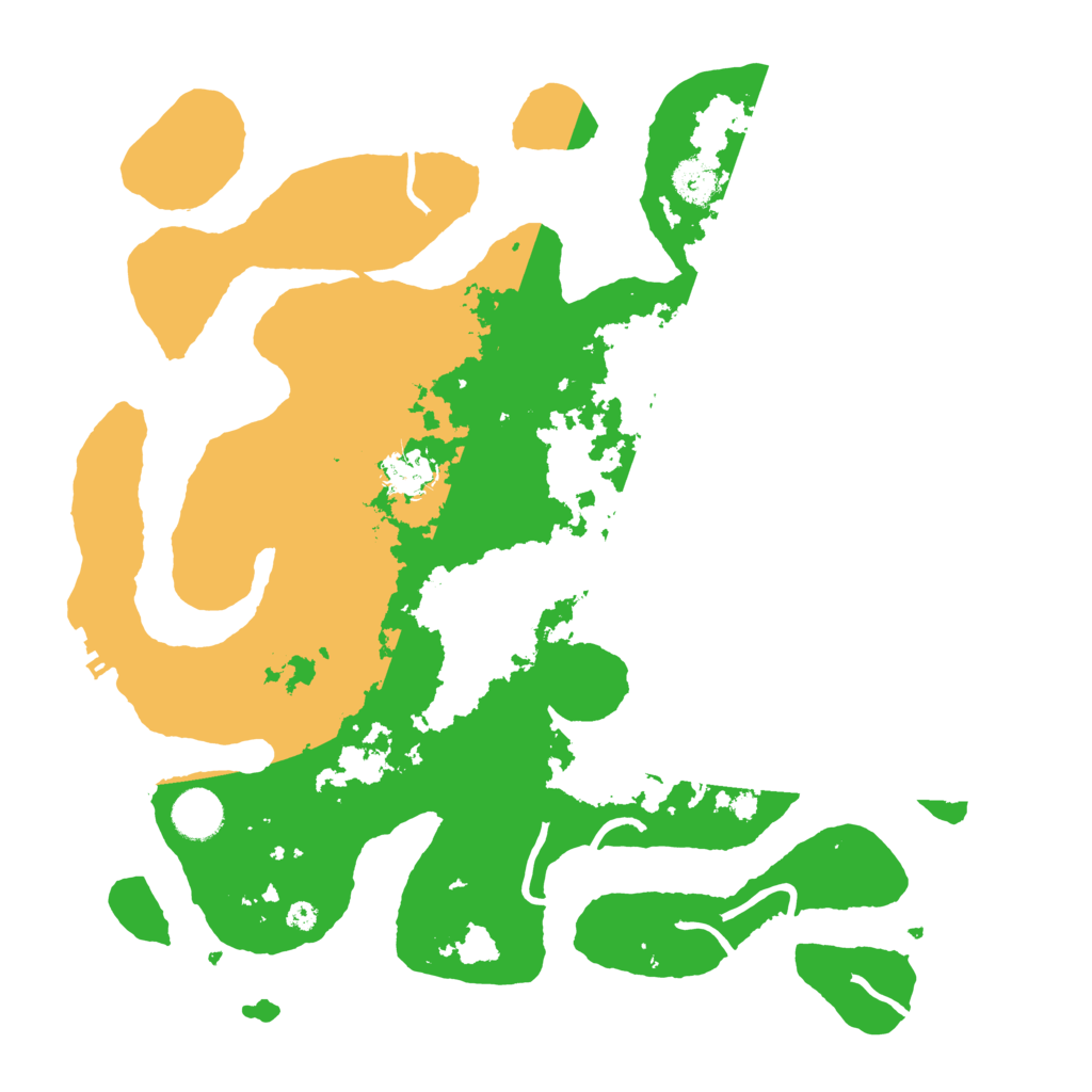 Biome Rust Map: Procedural Map, Size: 3800, Seed: 1319904