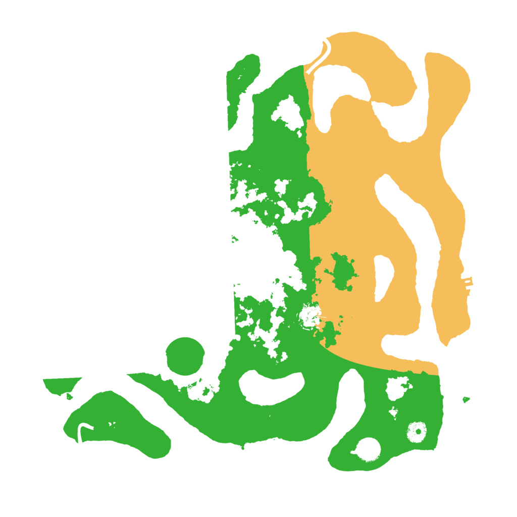 Biome Rust Map: Procedural Map, Size: 3800, Seed: 281585