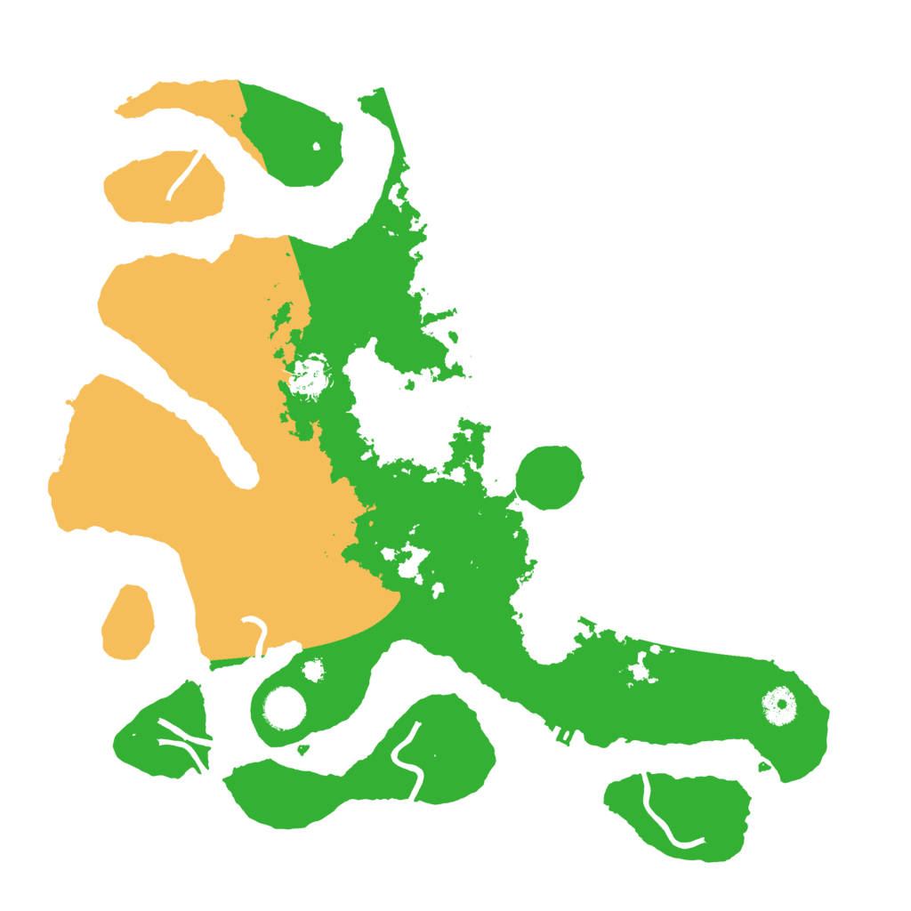 Biome Rust Map: Procedural Map, Size: 3800, Seed: 6276589