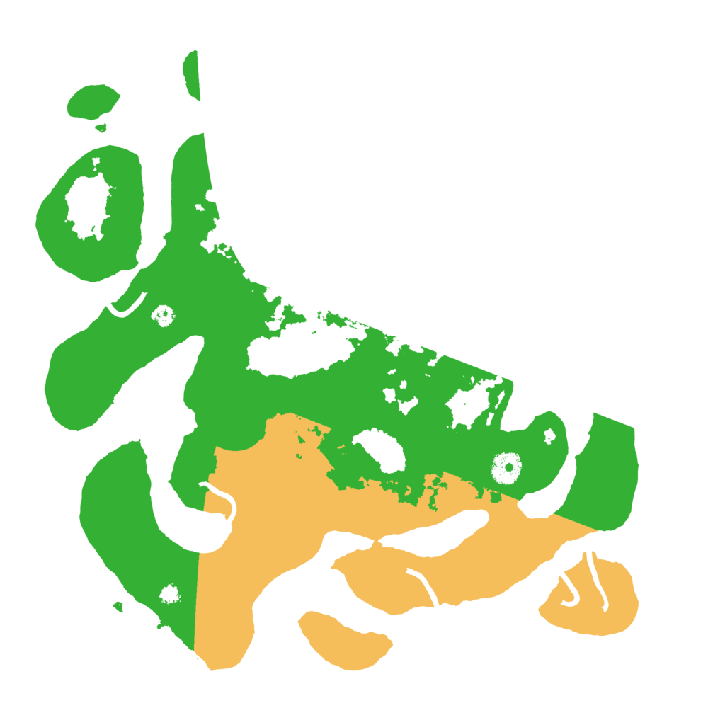 Biome Rust Map: Procedural Map, Size: 3500, Seed: 3610528