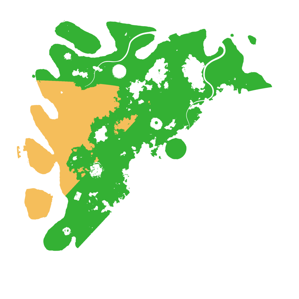 Biome Rust Map: Procedural Map, Size: 3800, Seed: 4690042
