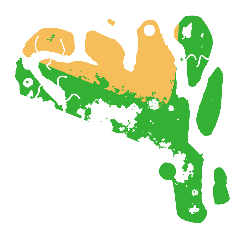 Biome Rust Map: Procedural Map, Size: 3800, Seed: 5404635