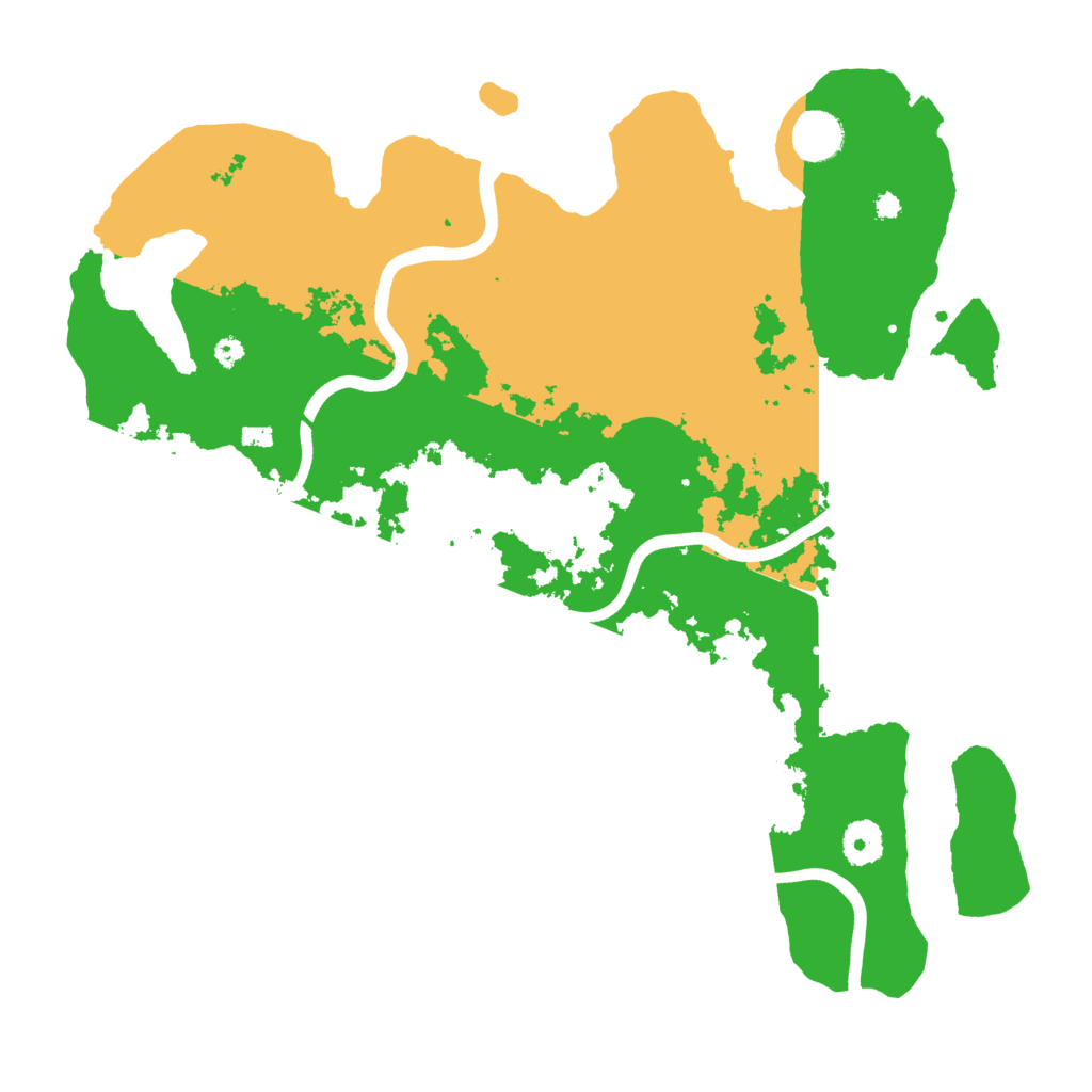 Biome Rust Map: Procedural Map, Size: 3800, Seed: 5404635
