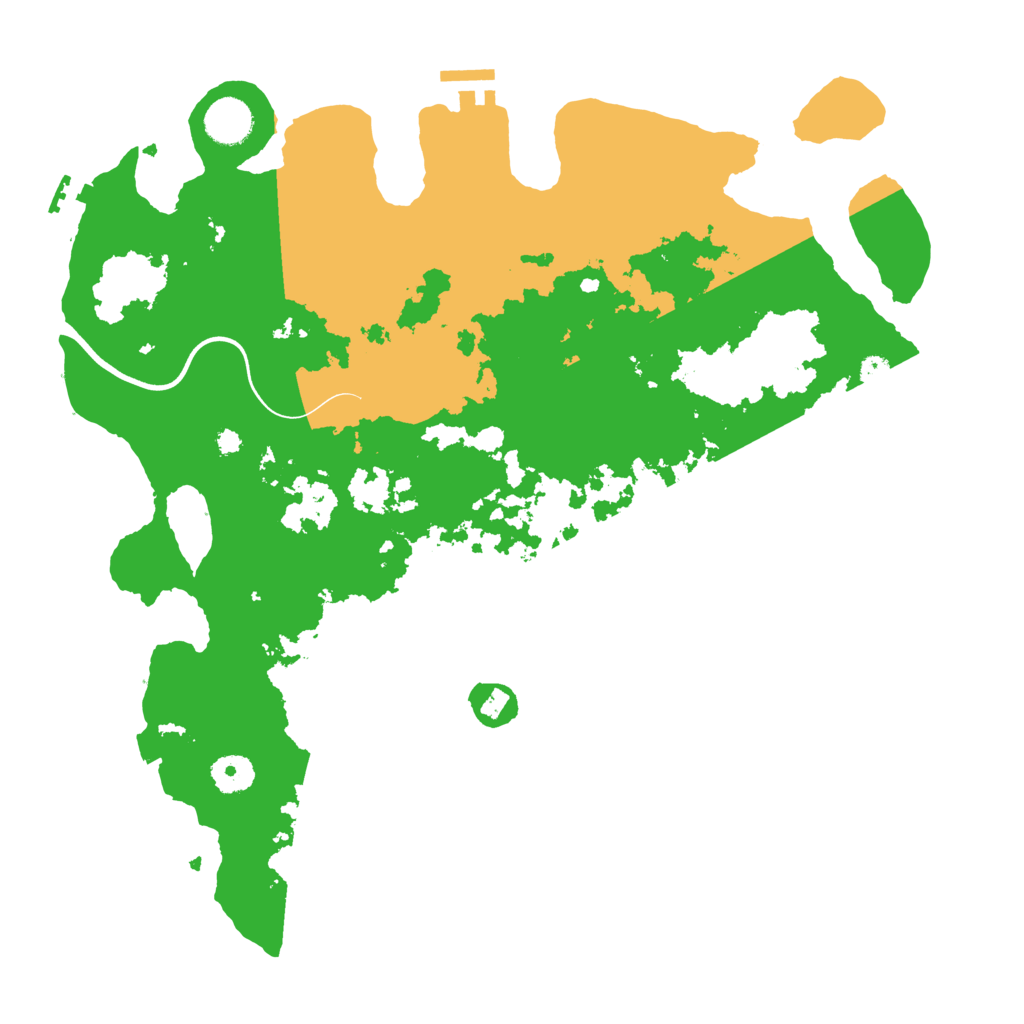 Biome Rust Map: Procedural Map, Size: 3800, Seed: 1513512
