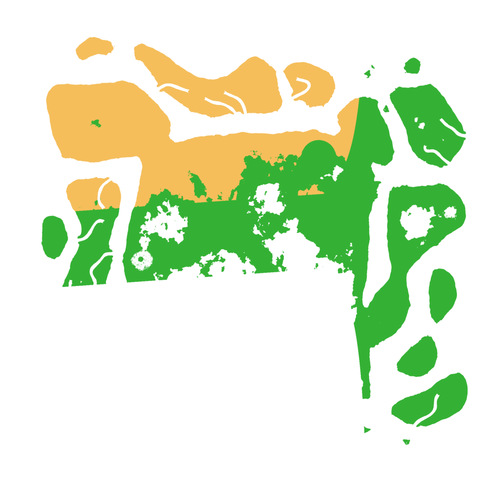 Biome Rust Map: Procedural Map, Size: 3800, Seed: 1791327