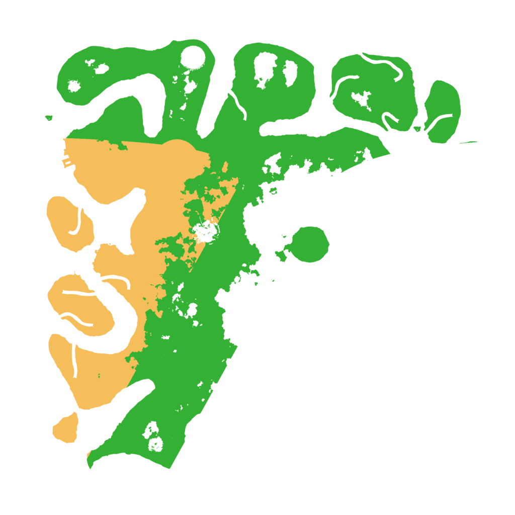 Biome Rust Map: Procedural Map, Size: 3800, Seed: 4406791