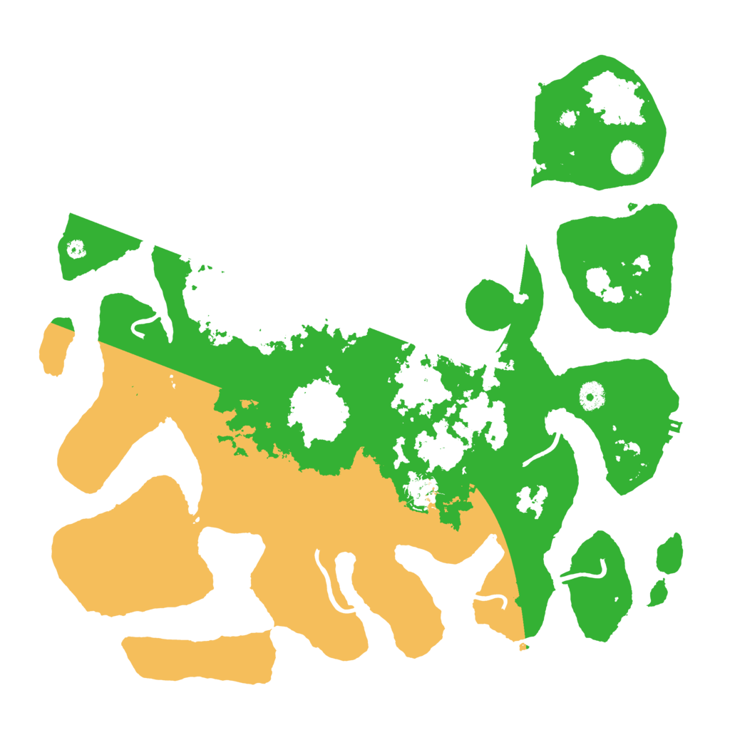 Biome Rust Map: Procedural Map, Size: 4000, Seed: 272822