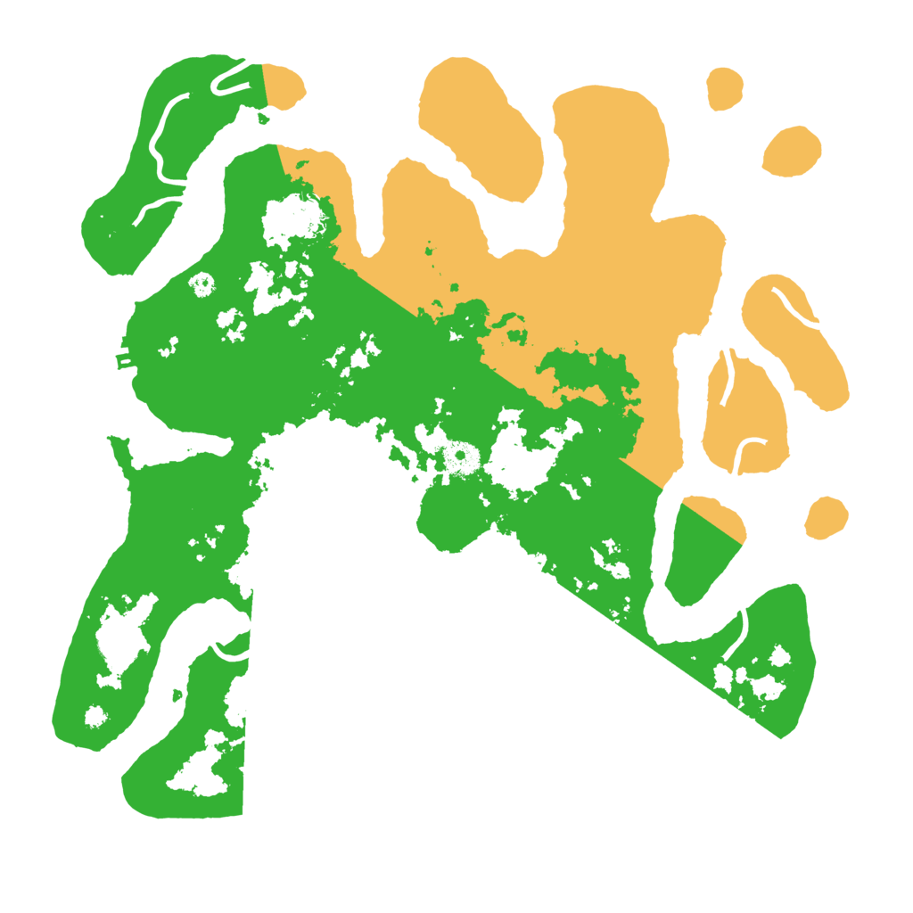 Biome Rust Map: Procedural Map, Size: 3800, Seed: 3074941