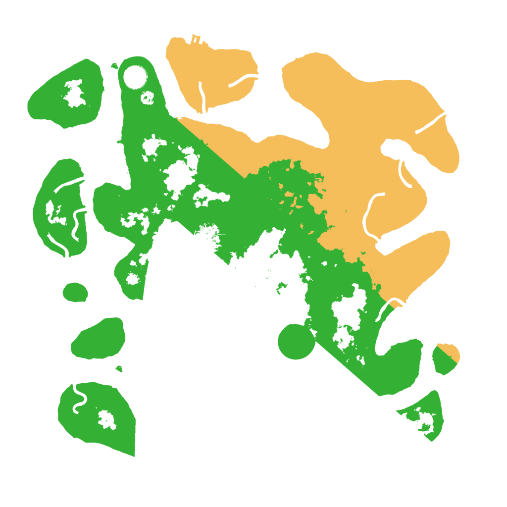 Biome Rust Map: Procedural Map, Size: 3800, Seed: 3517959