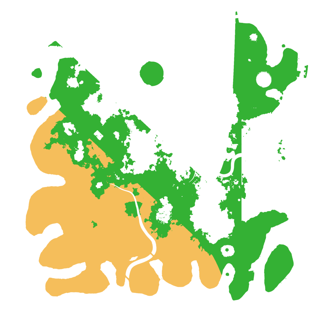Biome Rust Map: Procedural Map, Size: 3800, Seed: 4007211