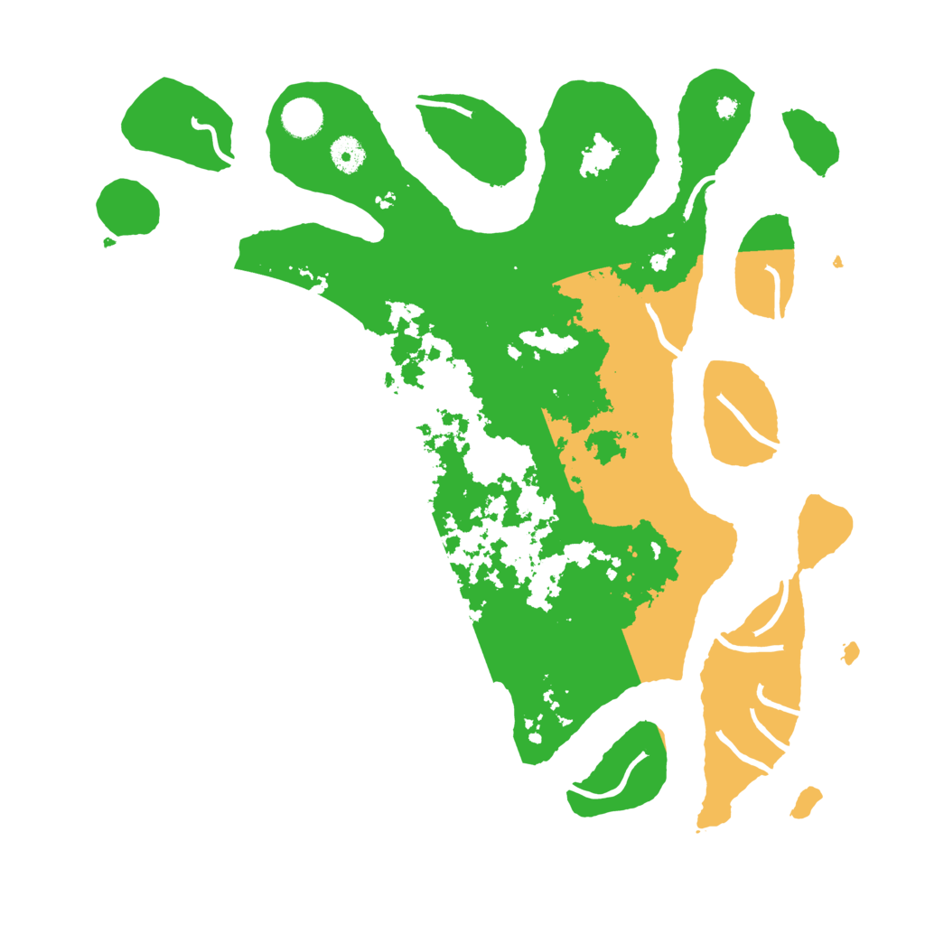 Biome Rust Map: Procedural Map, Size: 4000, Seed: 127059