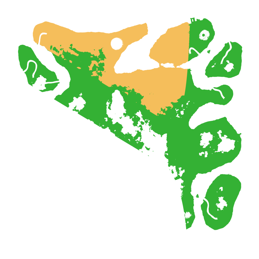 Biome Rust Map: Procedural Map, Size: 3800, Seed: 3113753