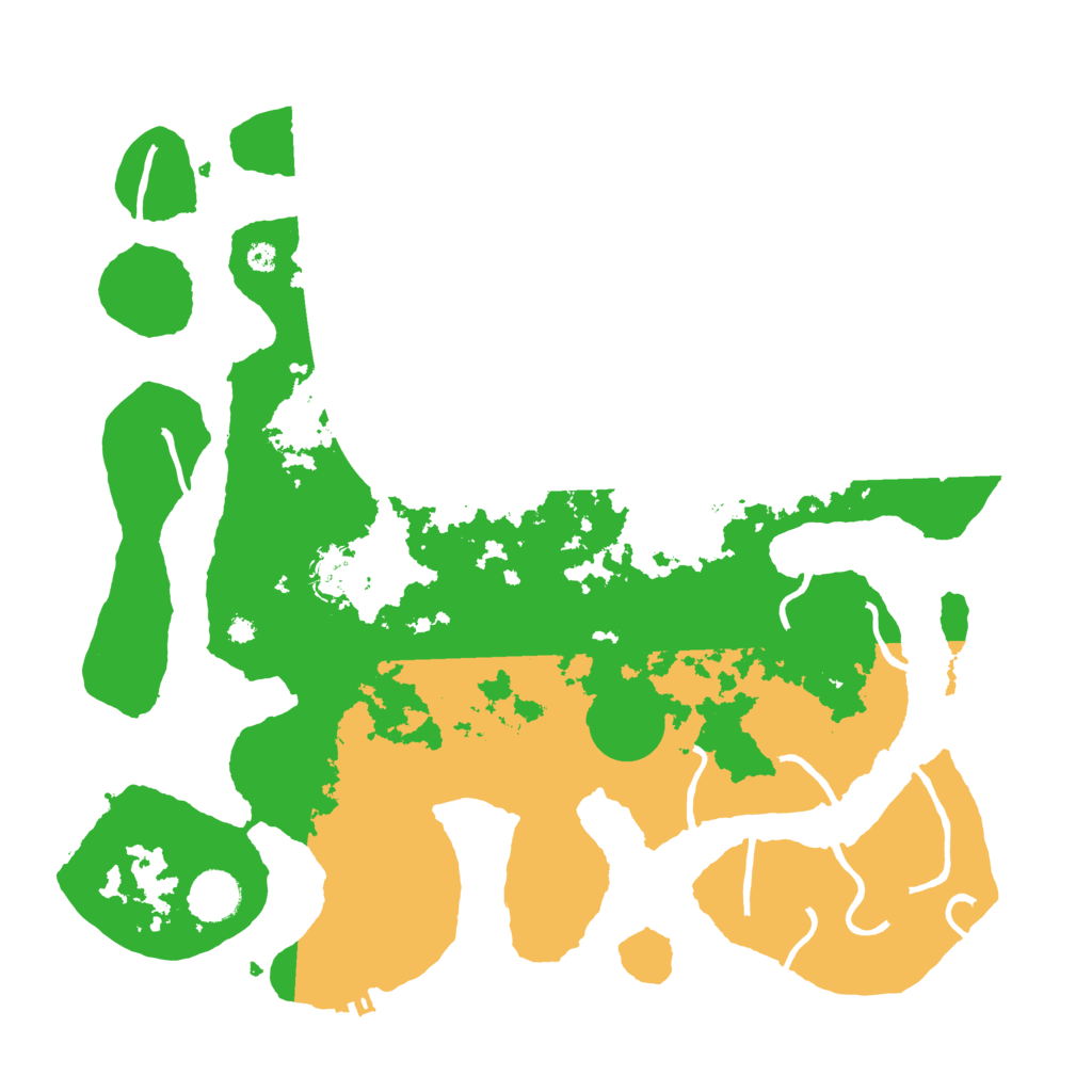 Biome Rust Map: Procedural Map, Size: 3800, Seed: 540474