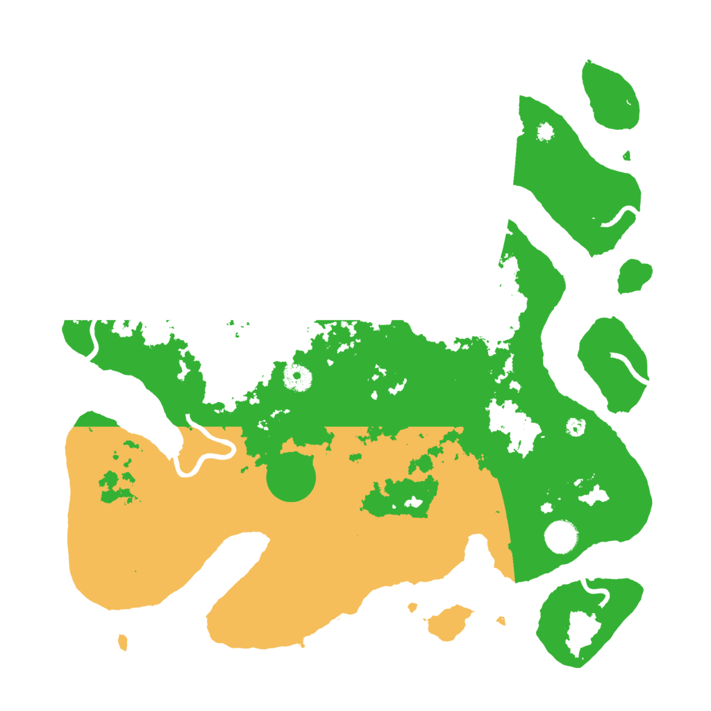 Biome Rust Map: Procedural Map, Size: 3800, Seed: 1775831