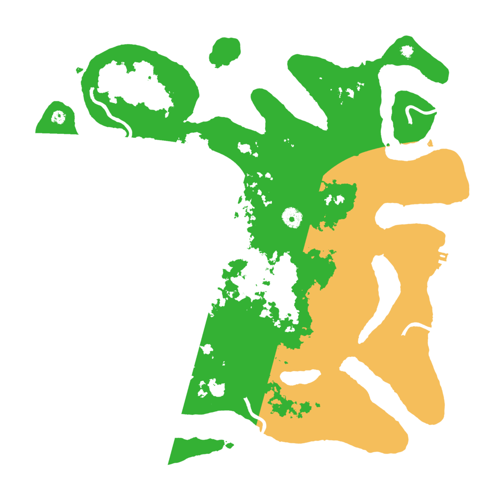 Biome Rust Map: Procedural Map, Size: 3800, Seed: 749662
