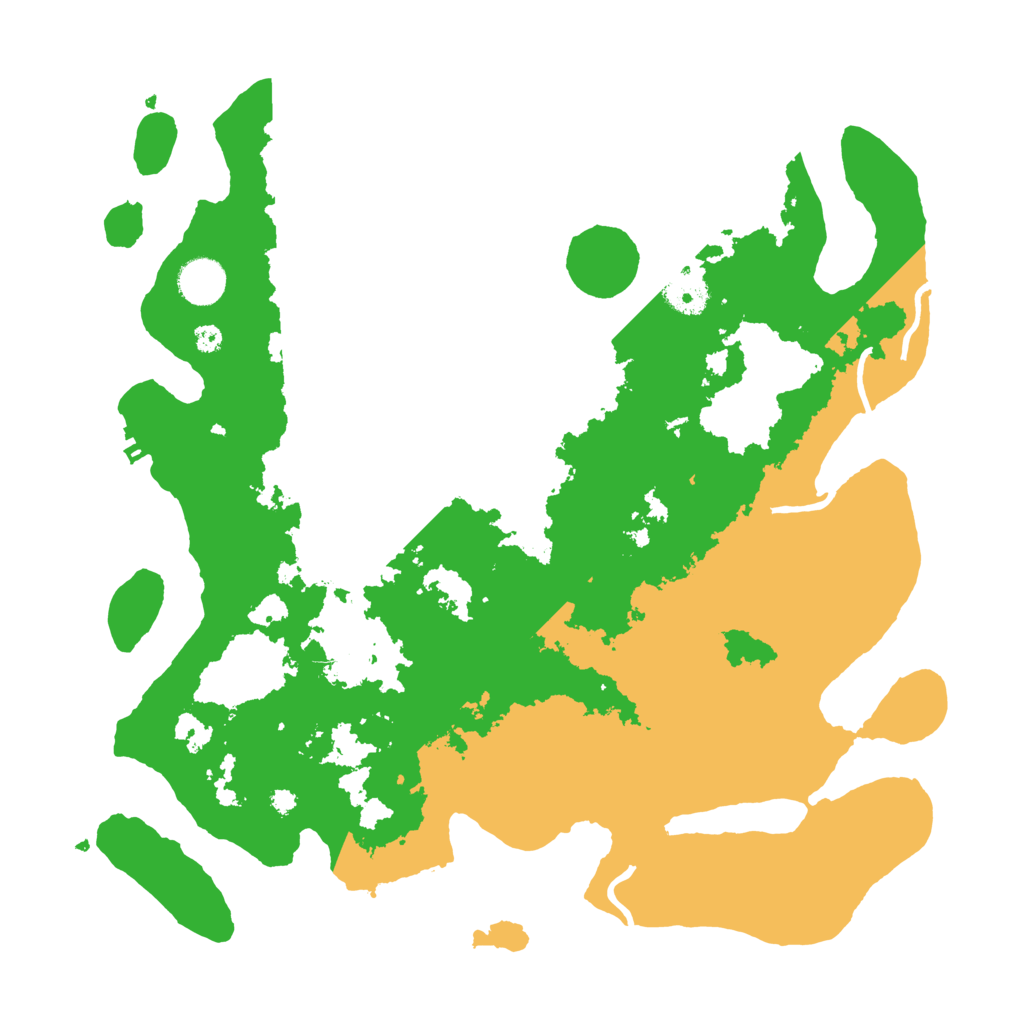 Biome Rust Map: Procedural Map, Size: 3800, Seed: 1922974