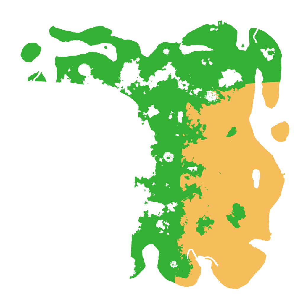 Biome Rust Map: Procedural Map, Size: 4500, Seed: 203269614