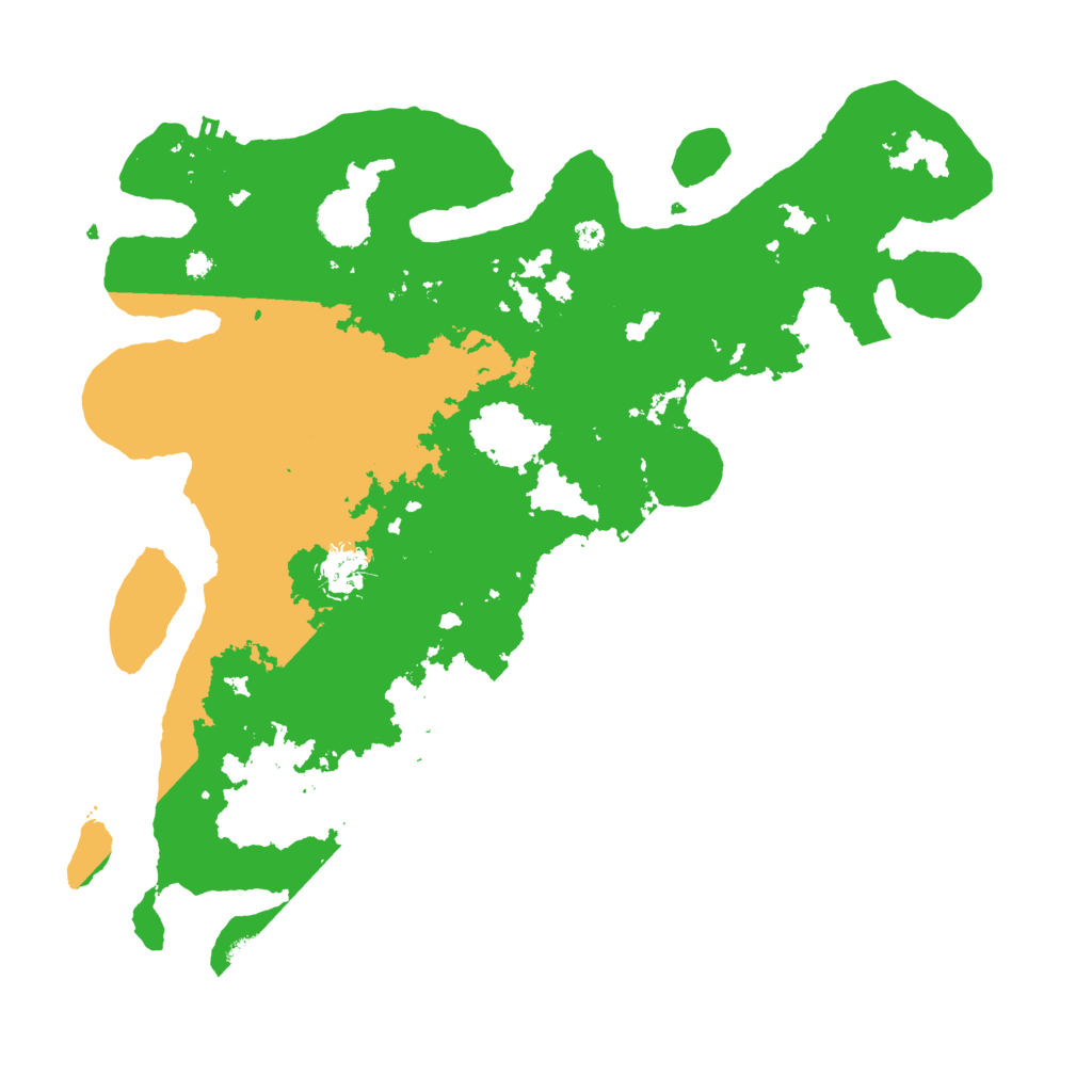 Biome Rust Map: Procedural Map, Size: 3800, Seed: 391731