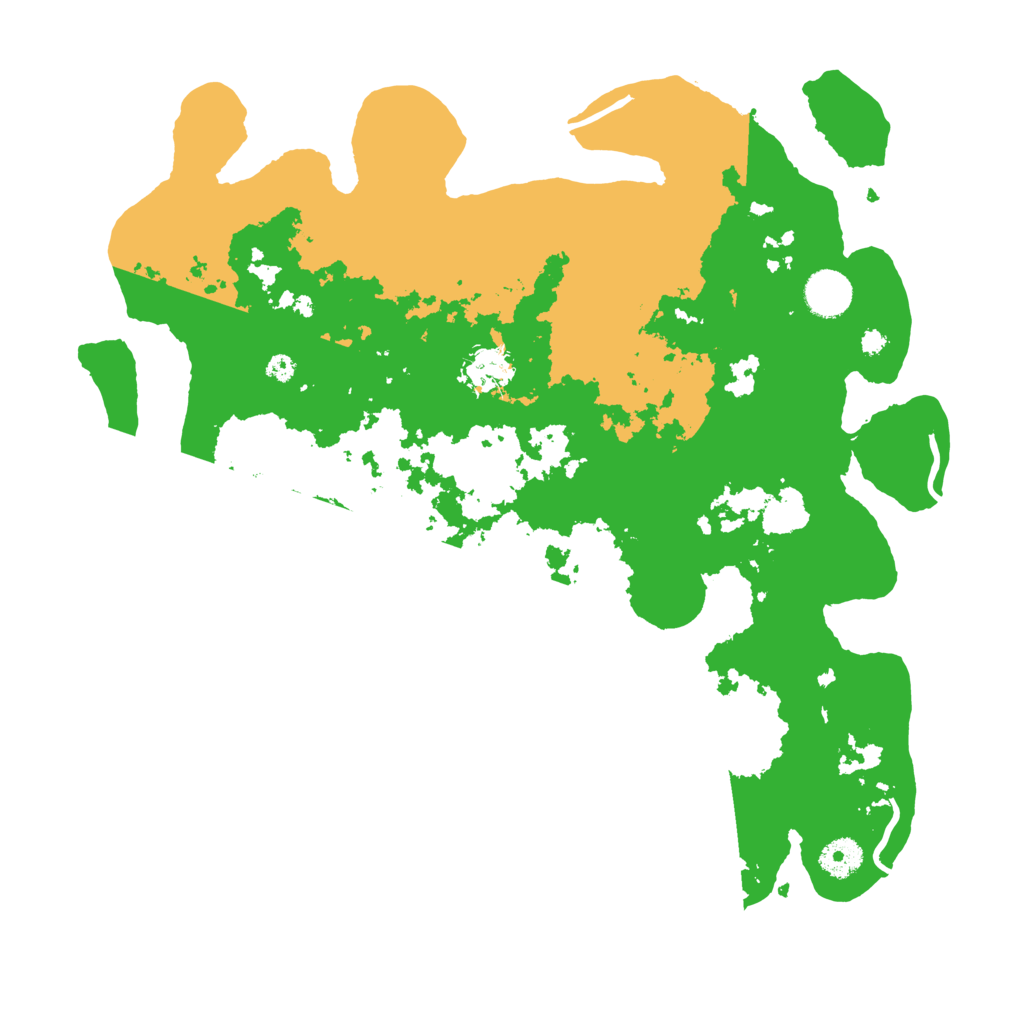 Biome Rust Map: Procedural Map, Size: 3800, Seed: 4026960