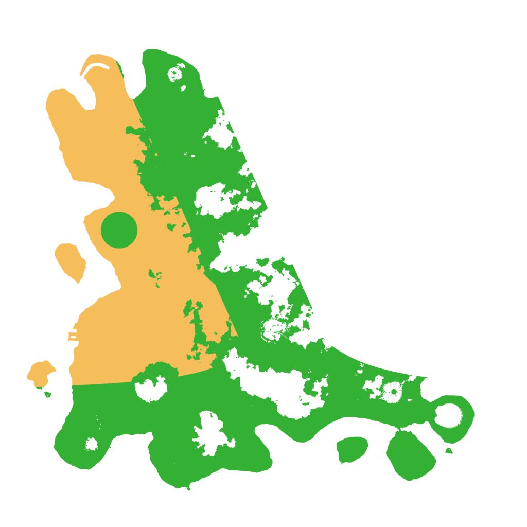 Biome Rust Map: Procedural Map, Size: 3800, Seed: 3159180