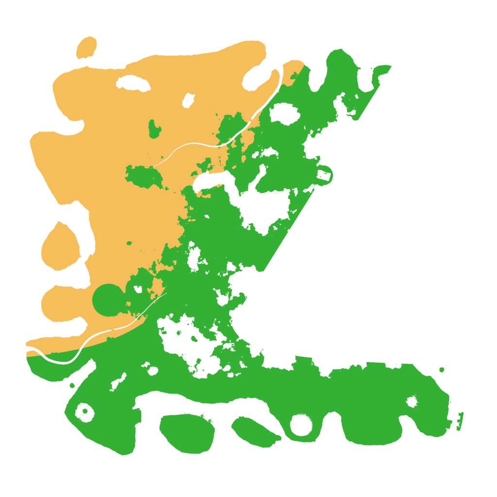 Biome Rust Map: Procedural Map, Size: 4000, Seed: 250893
