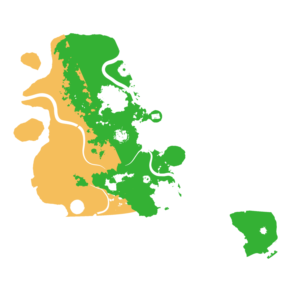 Biome Rust Map: Procedural Map, Size: 3800, Seed: 3782037