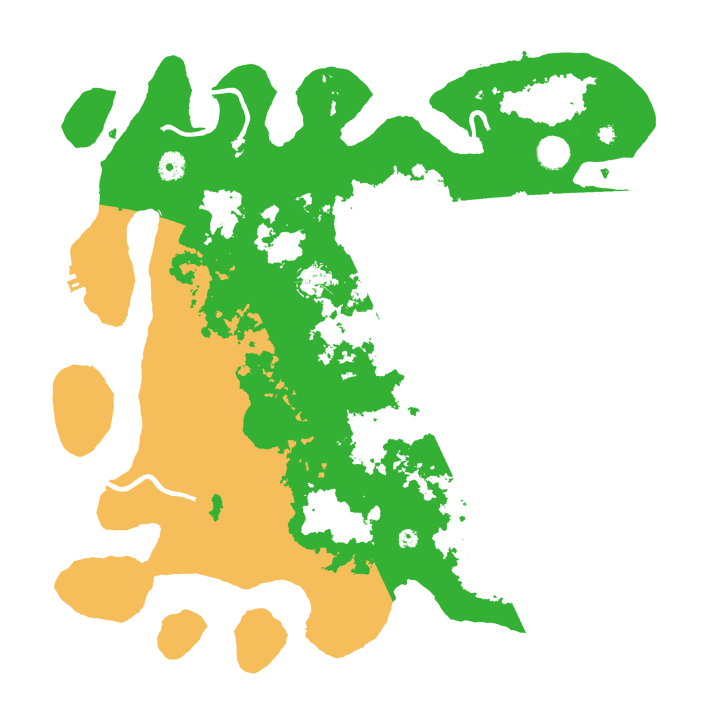 Biome Rust Map: Procedural Map, Size: 3800, Seed: 5406957
