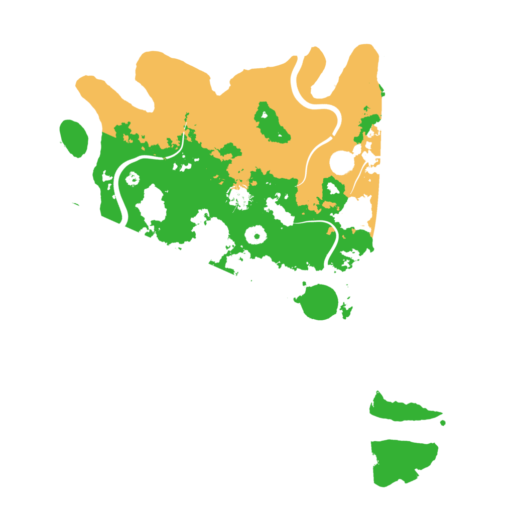 Biome Rust Map: Procedural Map, Size: 3800, Seed: 4538117