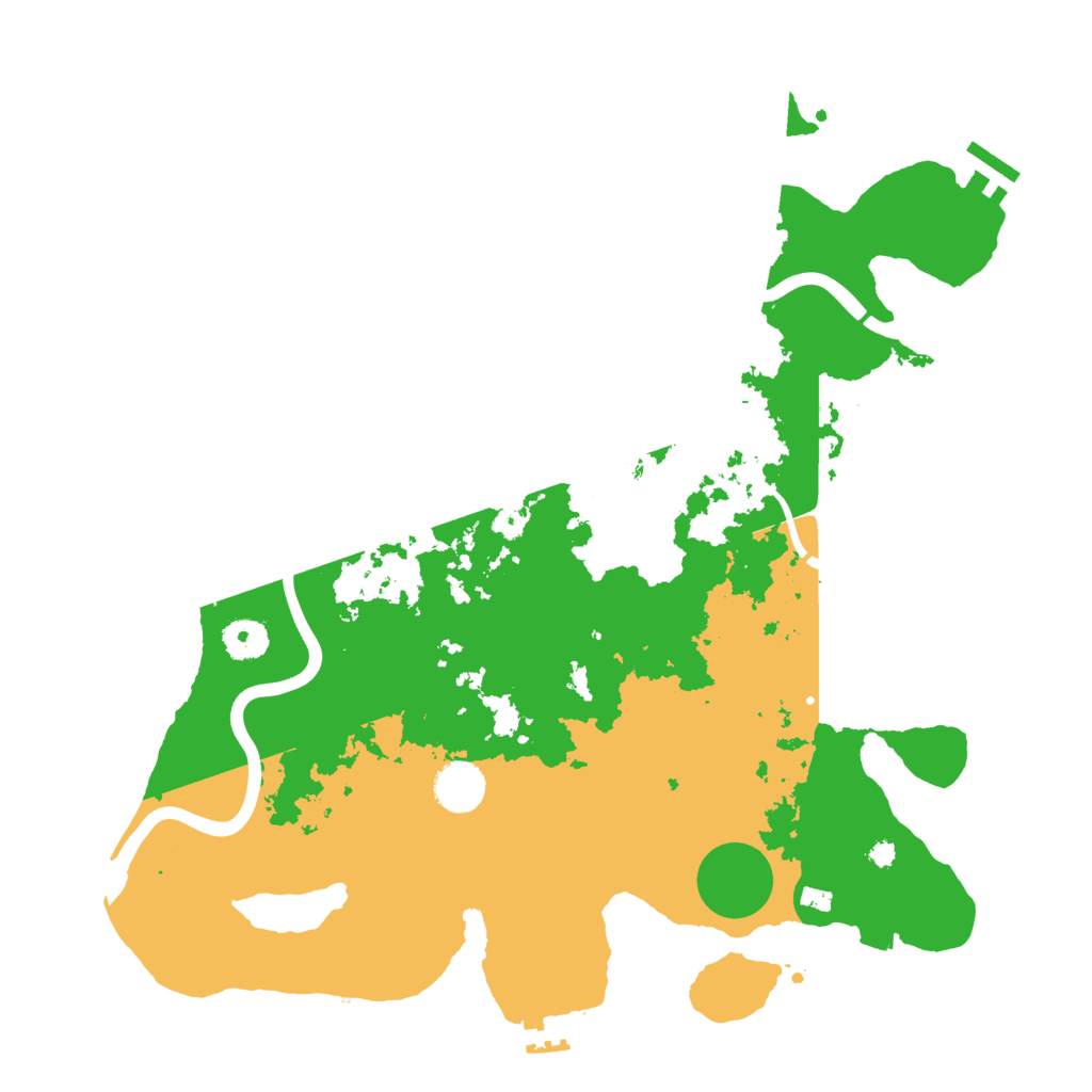 Biome Rust Map: Procedural Map, Size: 3800, Seed: 5946771