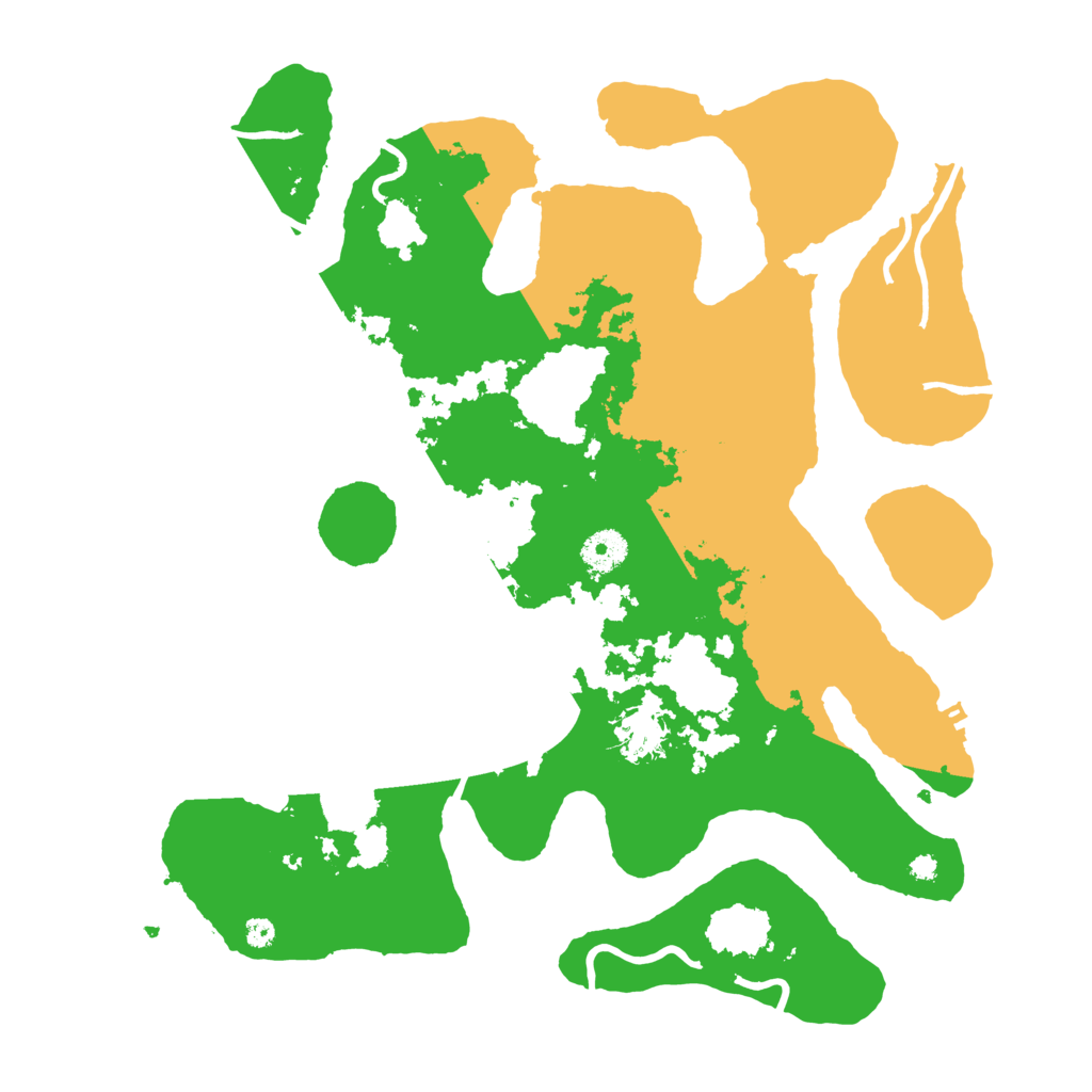 Biome Rust Map: Procedural Map, Size: 3800, Seed: 4487234