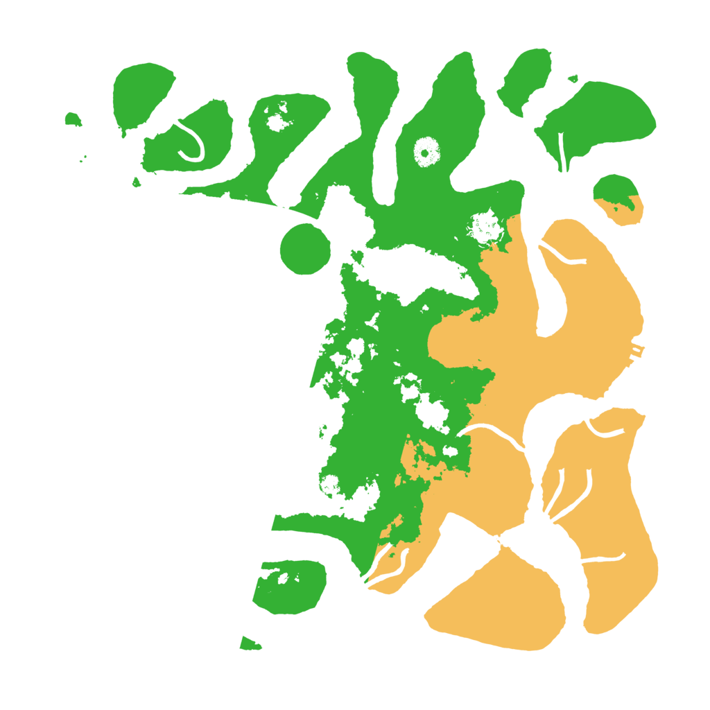 Biome Rust Map: Procedural Map, Size: 3800, Seed: 2303981