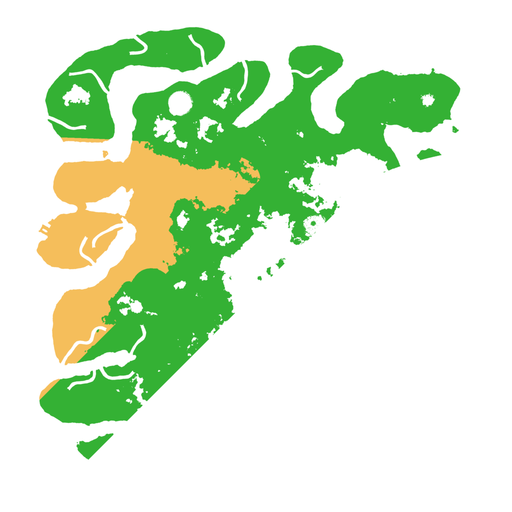 Biome Rust Map: Procedural Map, Size: 3800, Seed: 120915737