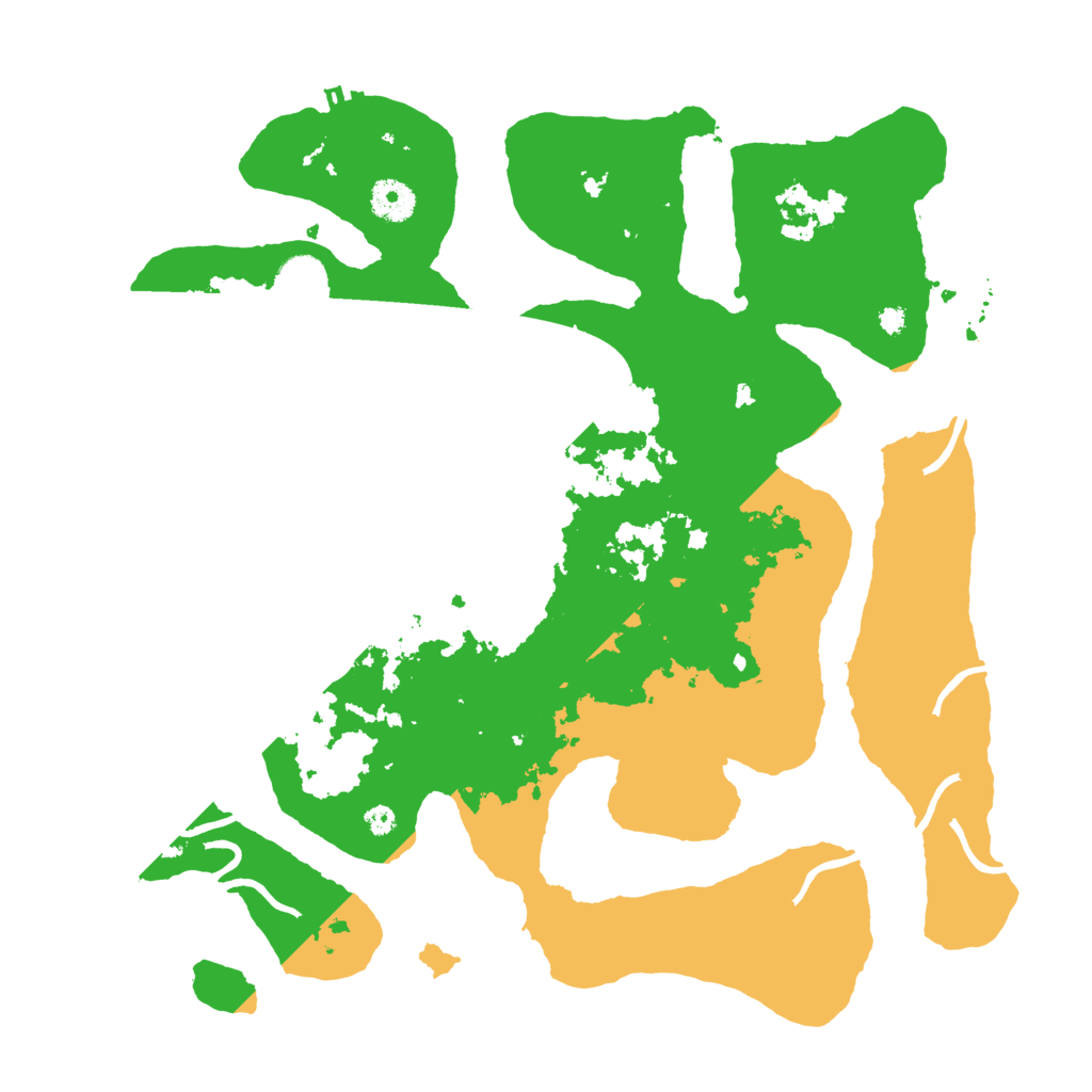 Biome Rust Map: Procedural Map, Size: 3800, Seed: 1187312