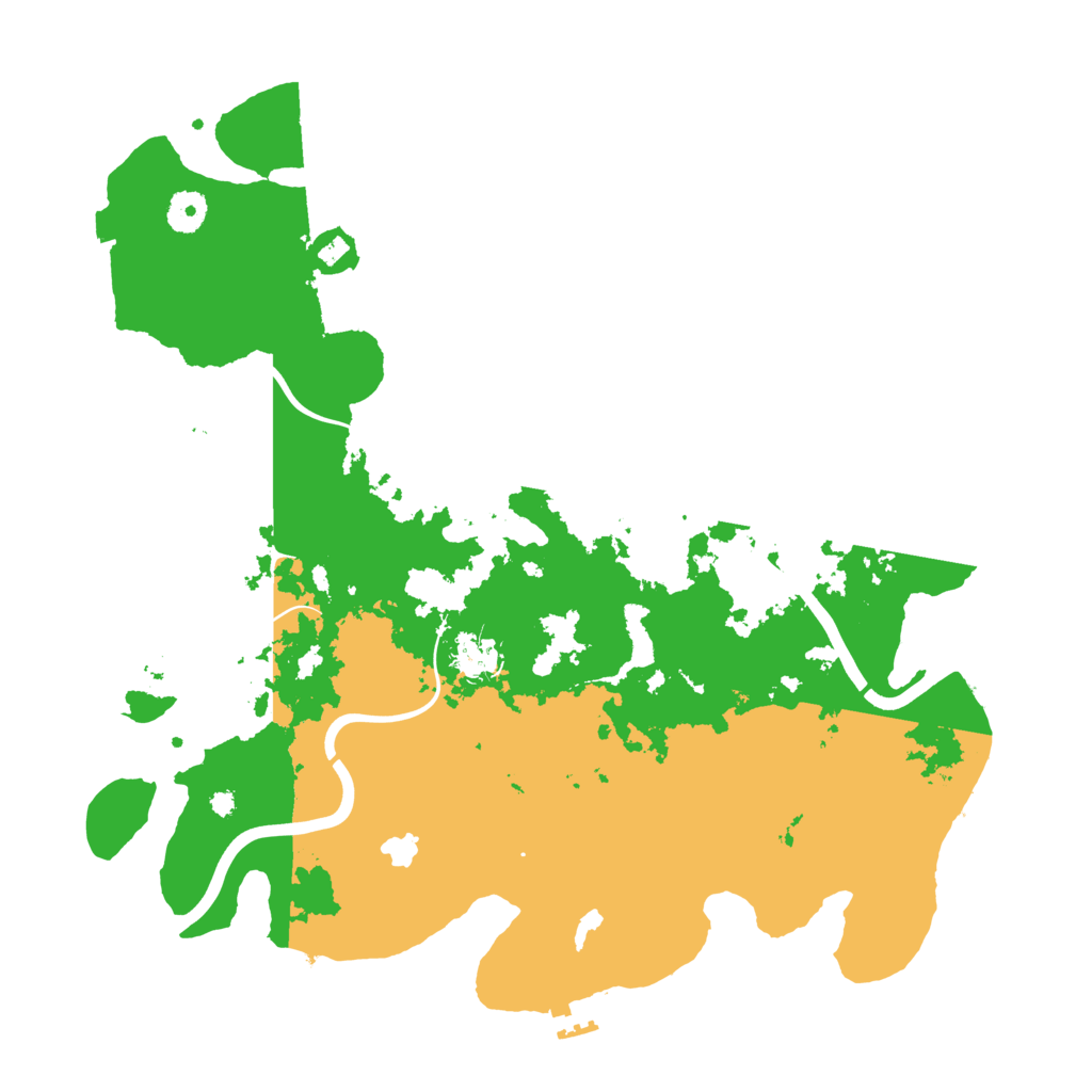 Biome Rust Map: Procedural Map, Size: 4000, Seed: 958141
