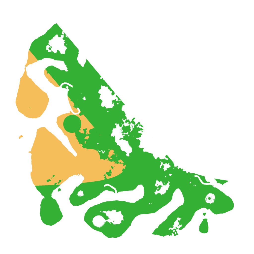 Biome Rust Map: Procedural Map, Size: 3800, Seed: 4133037