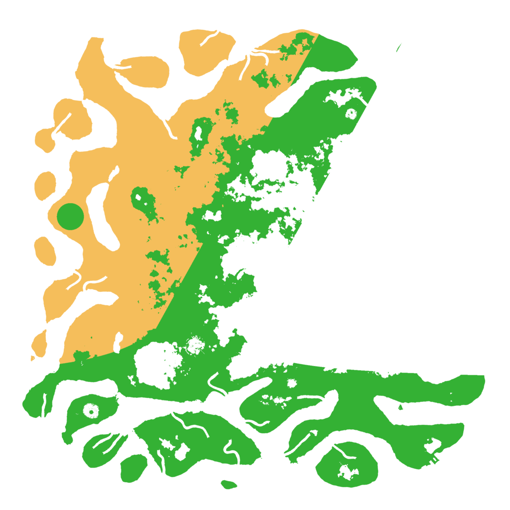 Biome Rust Map: Procedural Map, Size: 5000, Seed: 44915