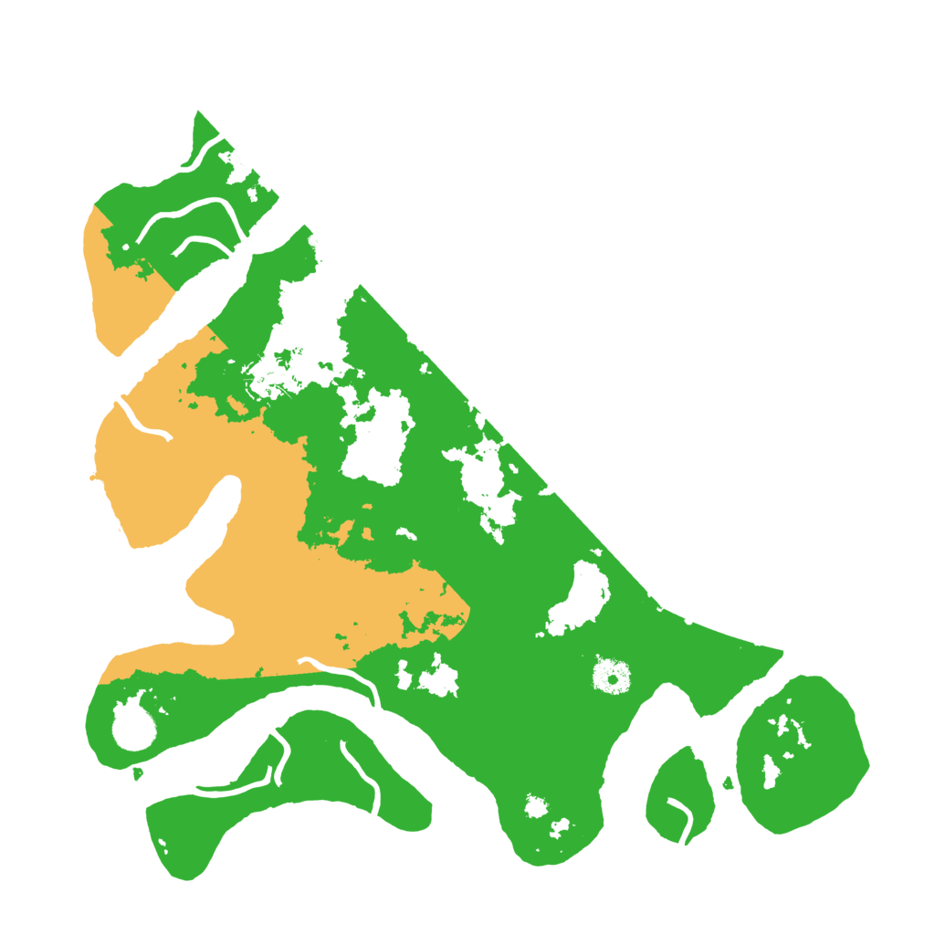 Biome Rust Map: Procedural Map, Size: 3800, Seed: 1455491