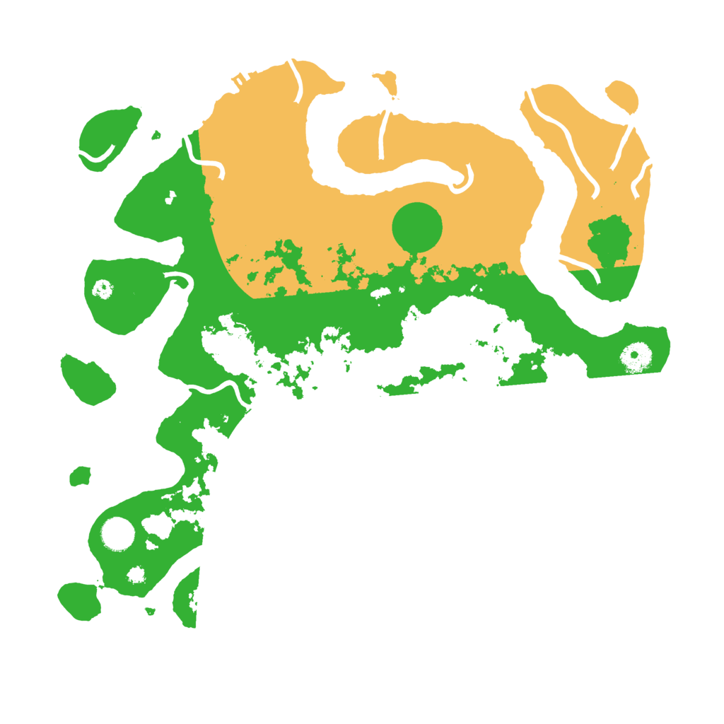 Biome Rust Map: Procedural Map, Size: 3800, Seed: 2849412