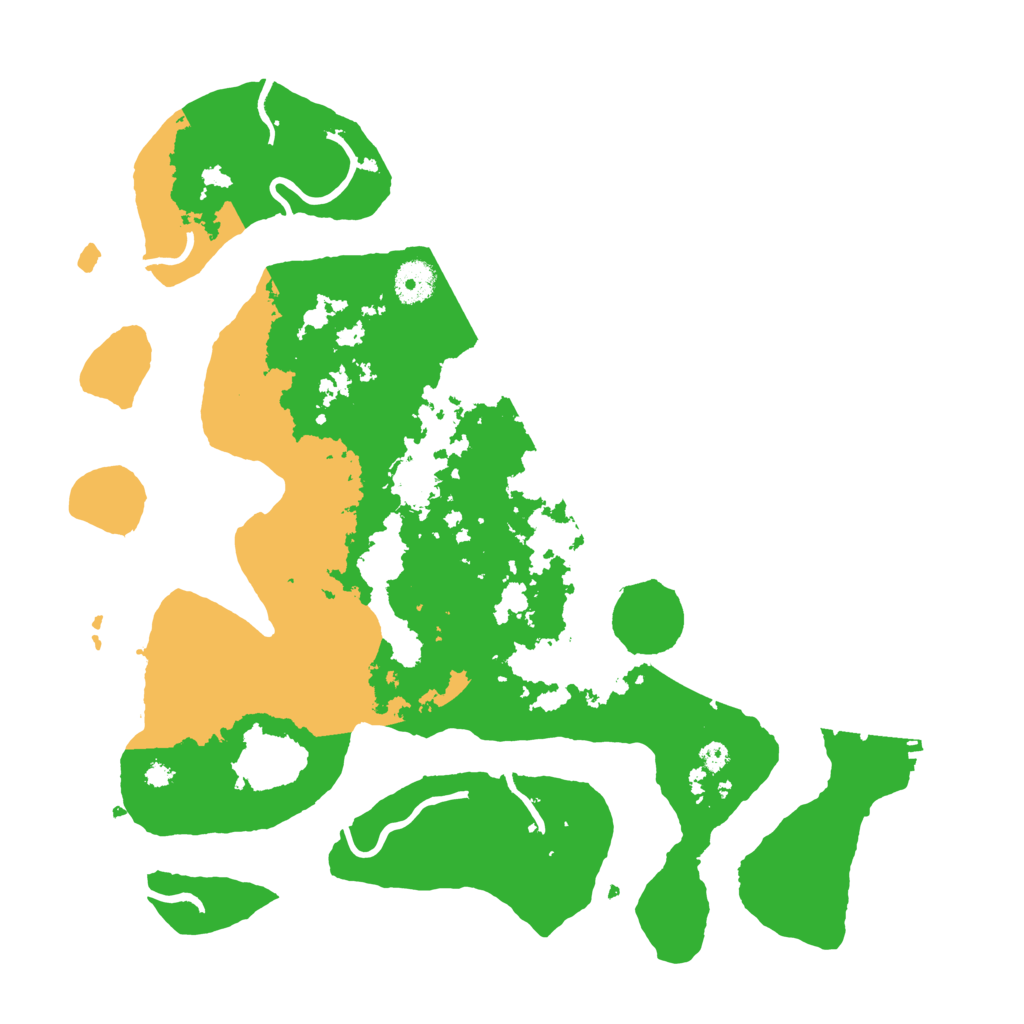 Biome Rust Map: Procedural Map, Size: 3800, Seed: 5495173