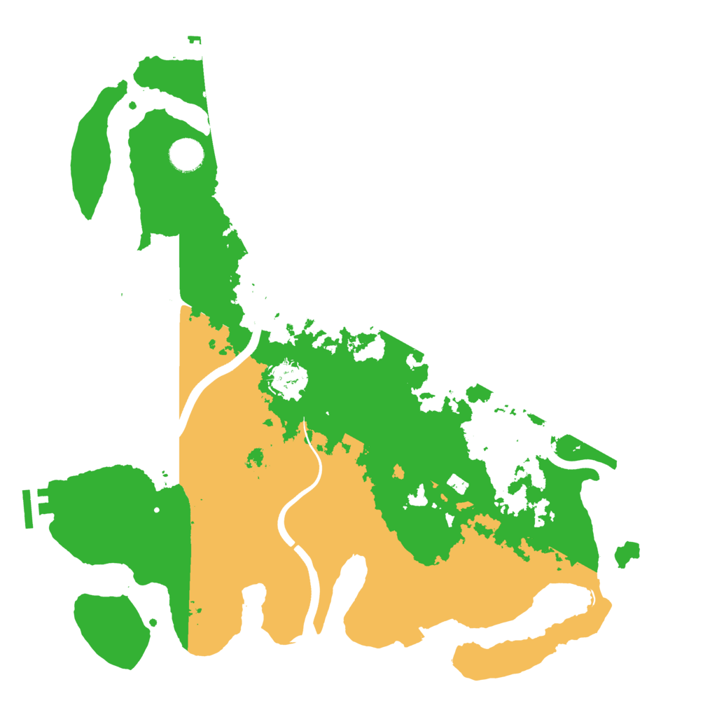 Biome Rust Map: Procedural Map, Size: 3750, Seed: 1511801