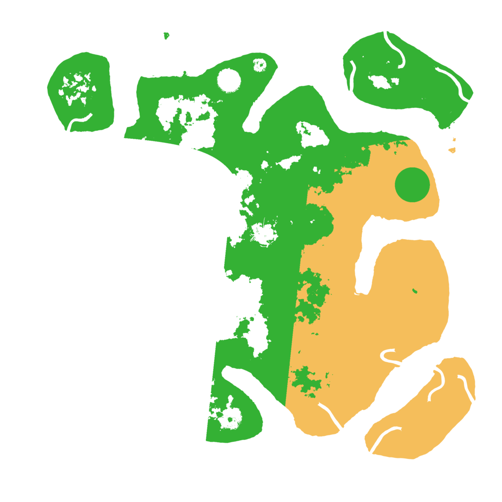 Biome Rust Map: Procedural Map, Size: 3800, Seed: 2898244