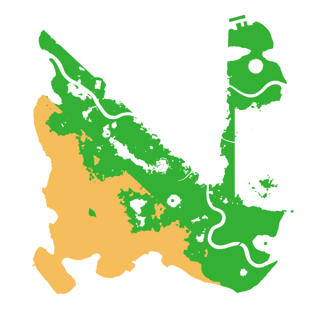 Biome Rust Map: Procedural Map, Size: 3800, Seed: 5021200