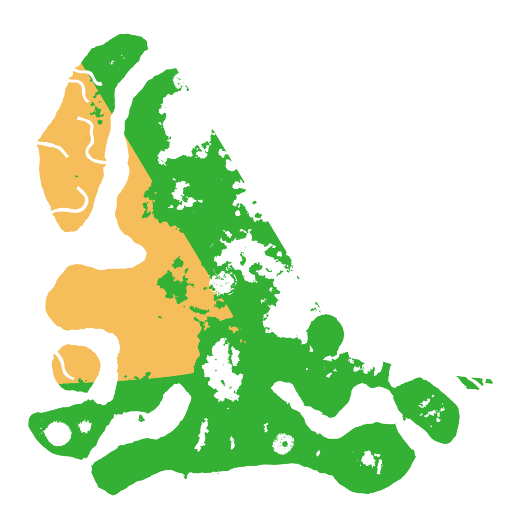 Biome Rust Map: Procedural Map, Size: 3800, Seed: 2925053