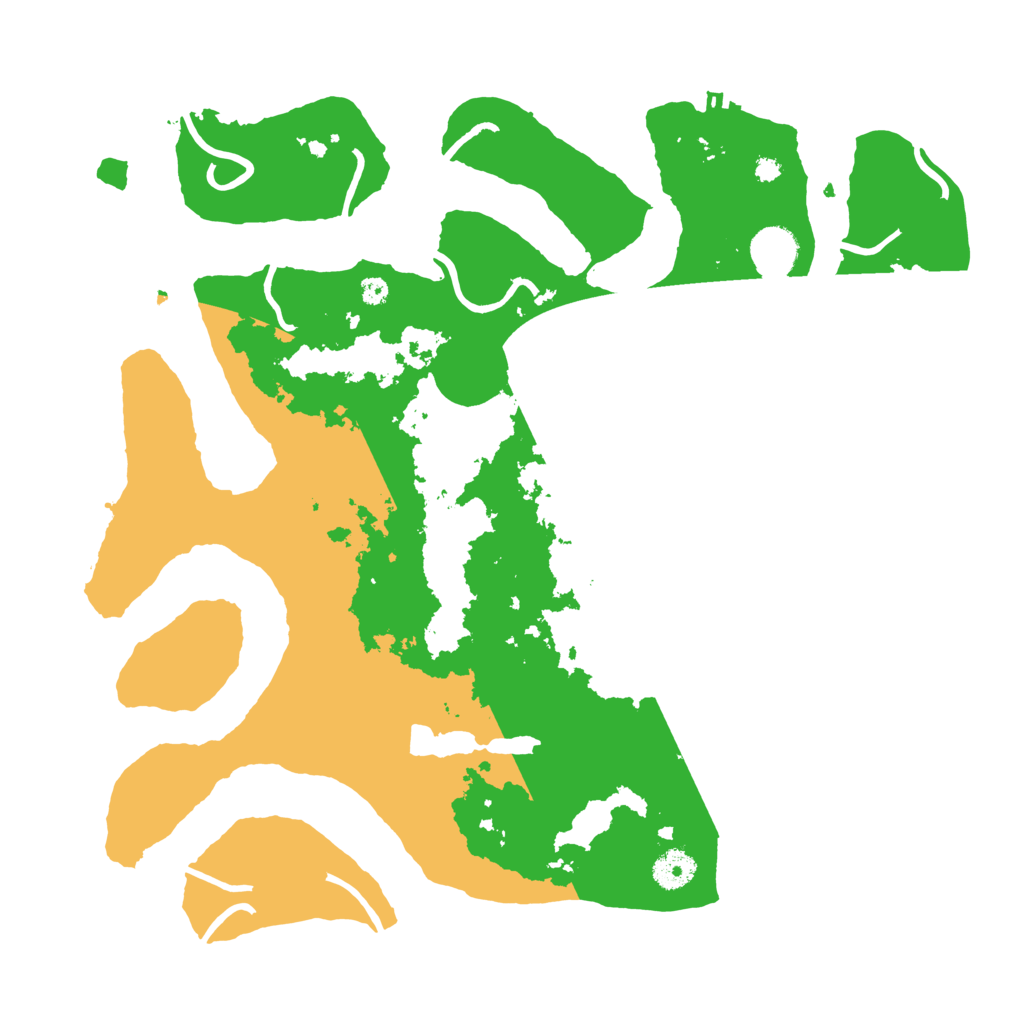 Biome Rust Map: Procedural Map, Size: 3800, Seed: 1810992