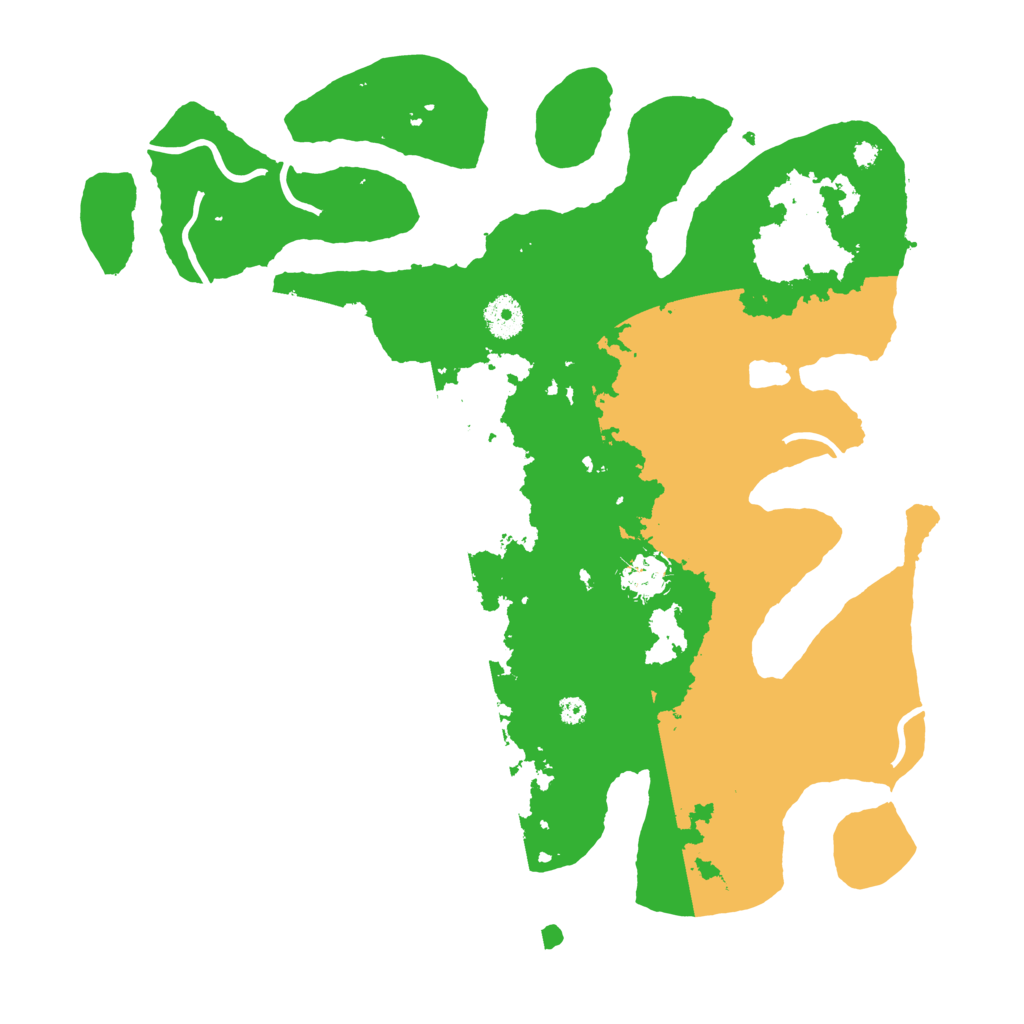 Biome Rust Map: Procedural Map, Size: 3800, Seed: 4802515
