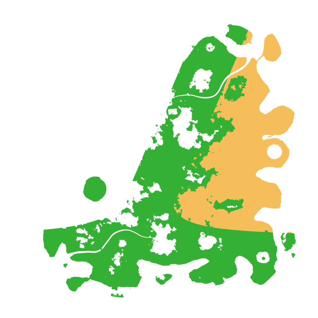Biome Rust Map: Procedural Map, Size: 3800, Seed: 2424130