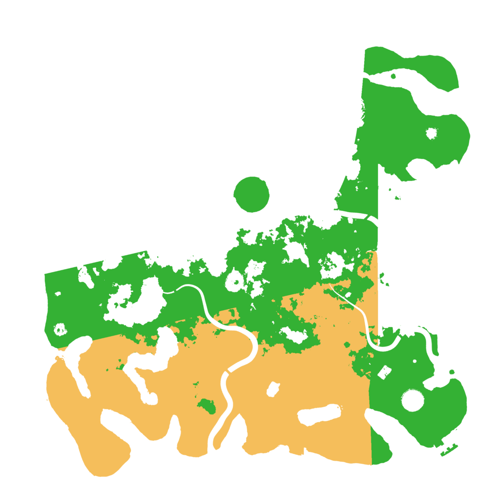 Biome Rust Map: Procedural Map, Size: 4000, Seed: 999104