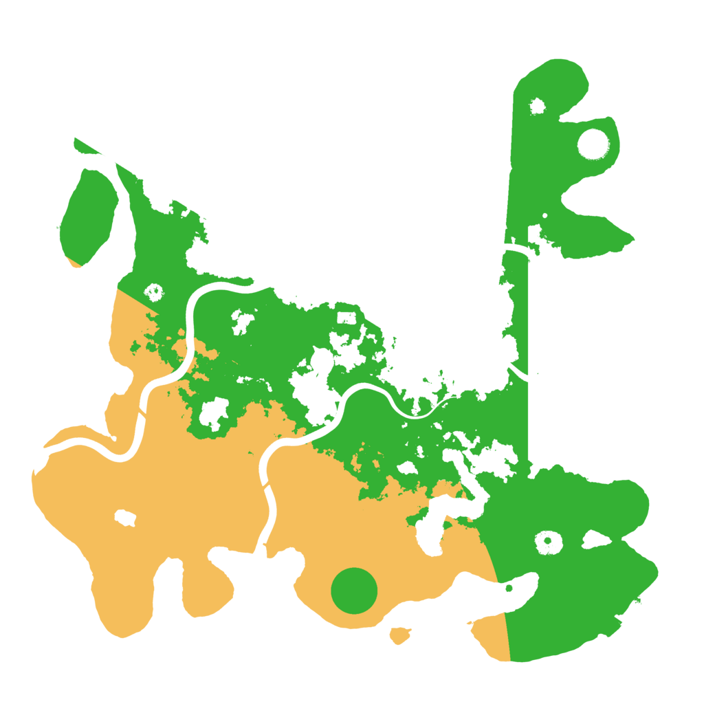 Biome Rust Map: Procedural Map, Size: 4000, Seed: 194510