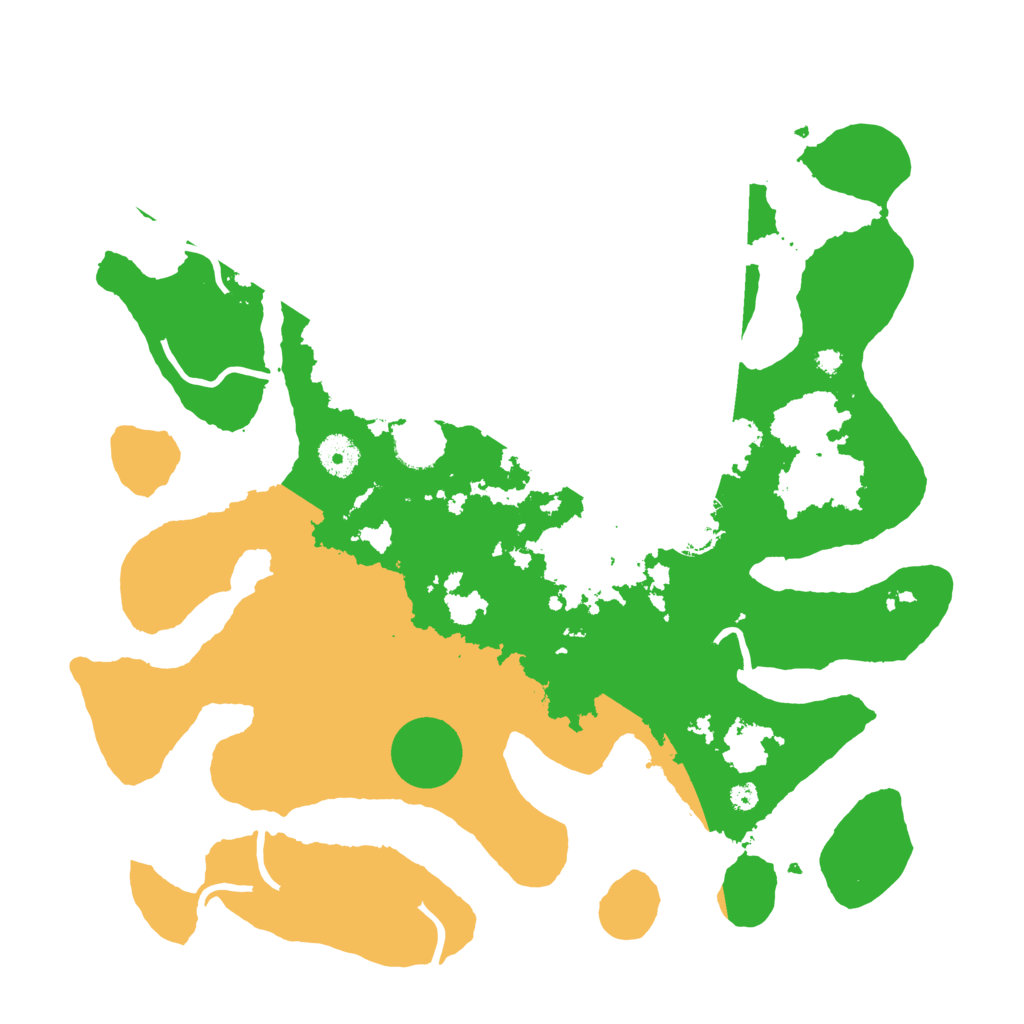 Biome Rust Map: Procedural Map, Size: 3800, Seed: 560692