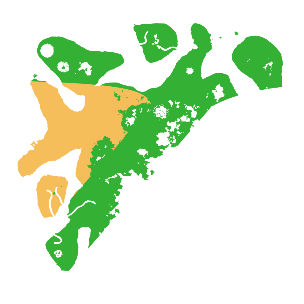 Biome Rust Map: Procedural Map, Size: 4000, Seed: 169185